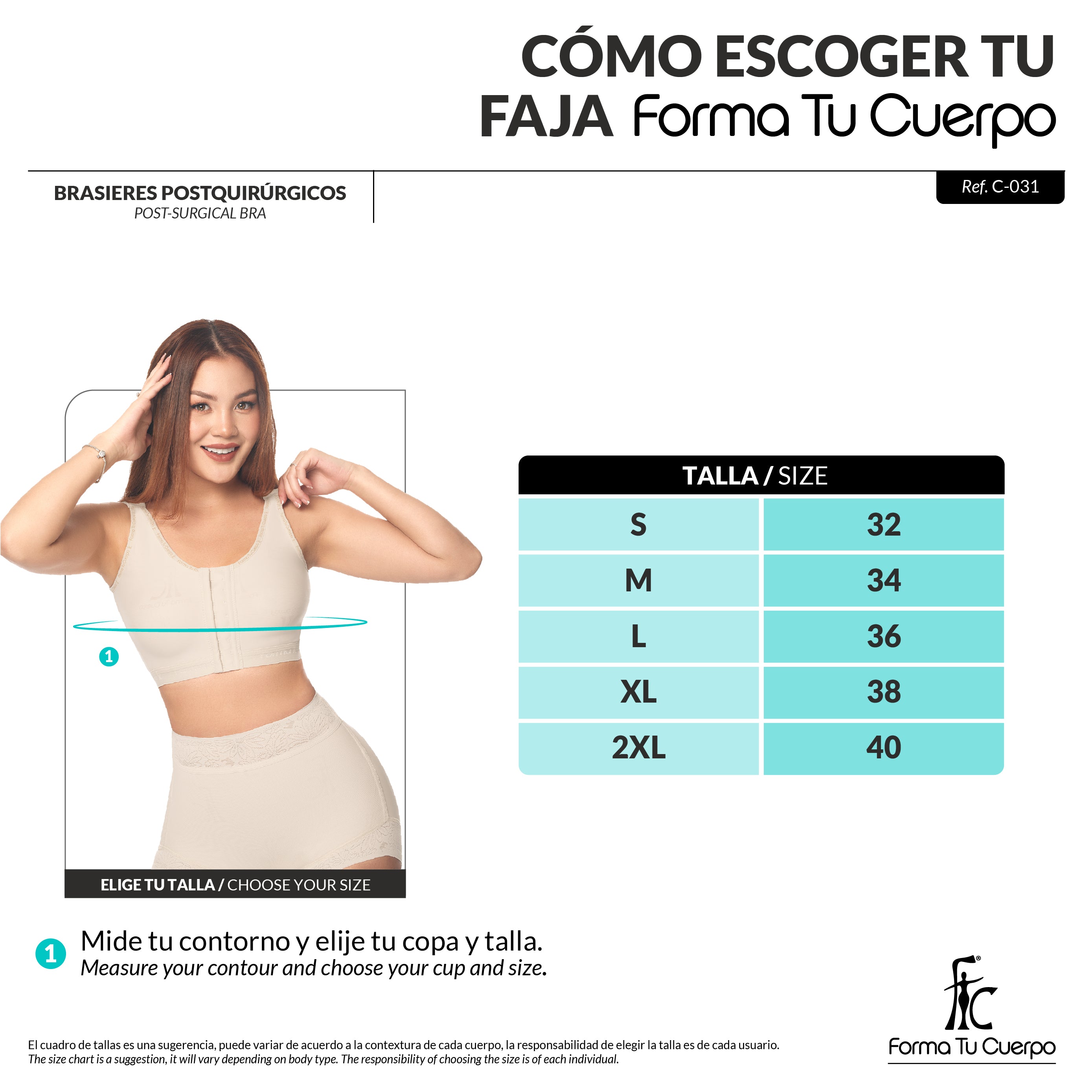 Brasier tiras anchas ( REF. C-031 )