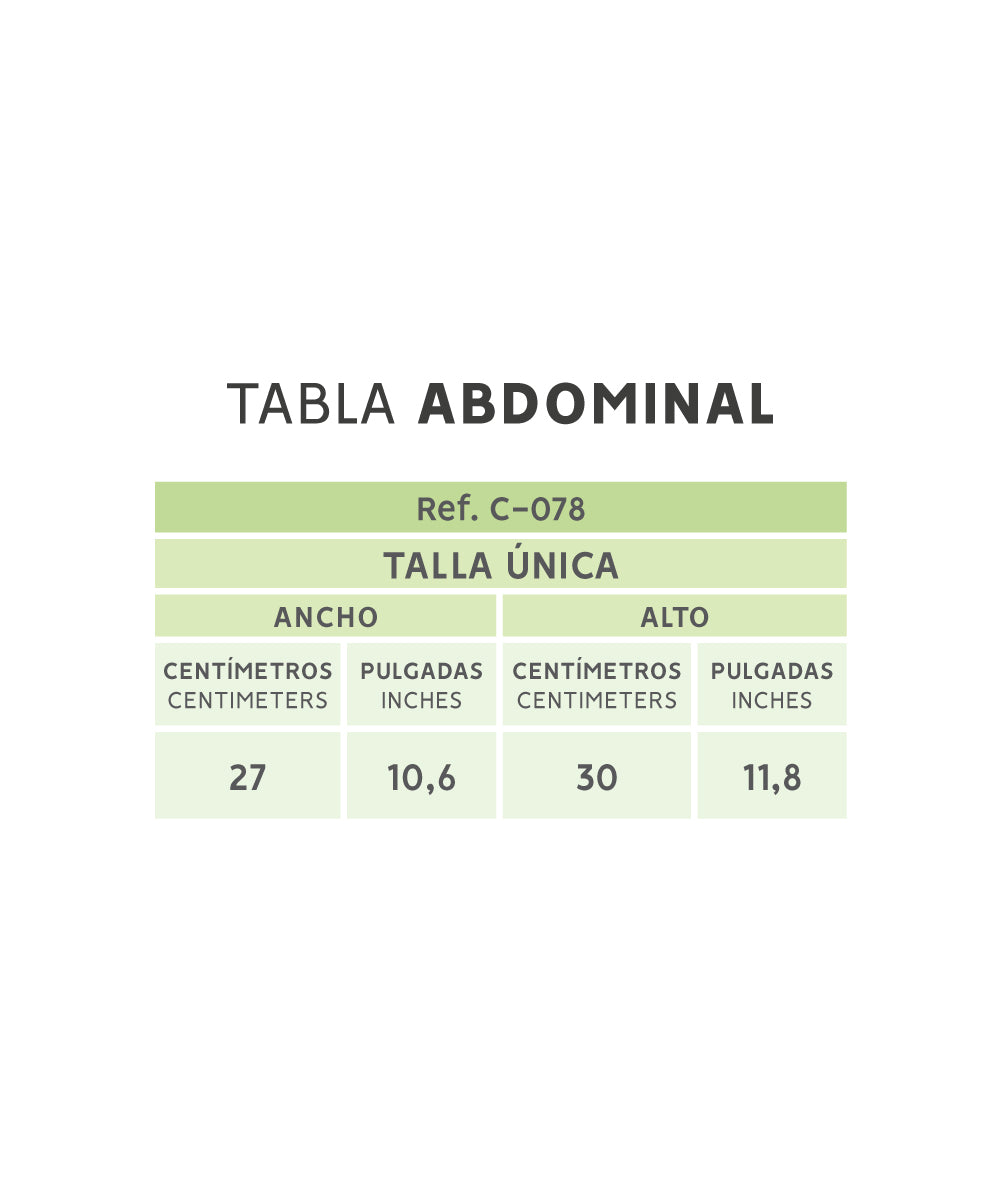 Tabla Abdominal ( Ref. C-078 )