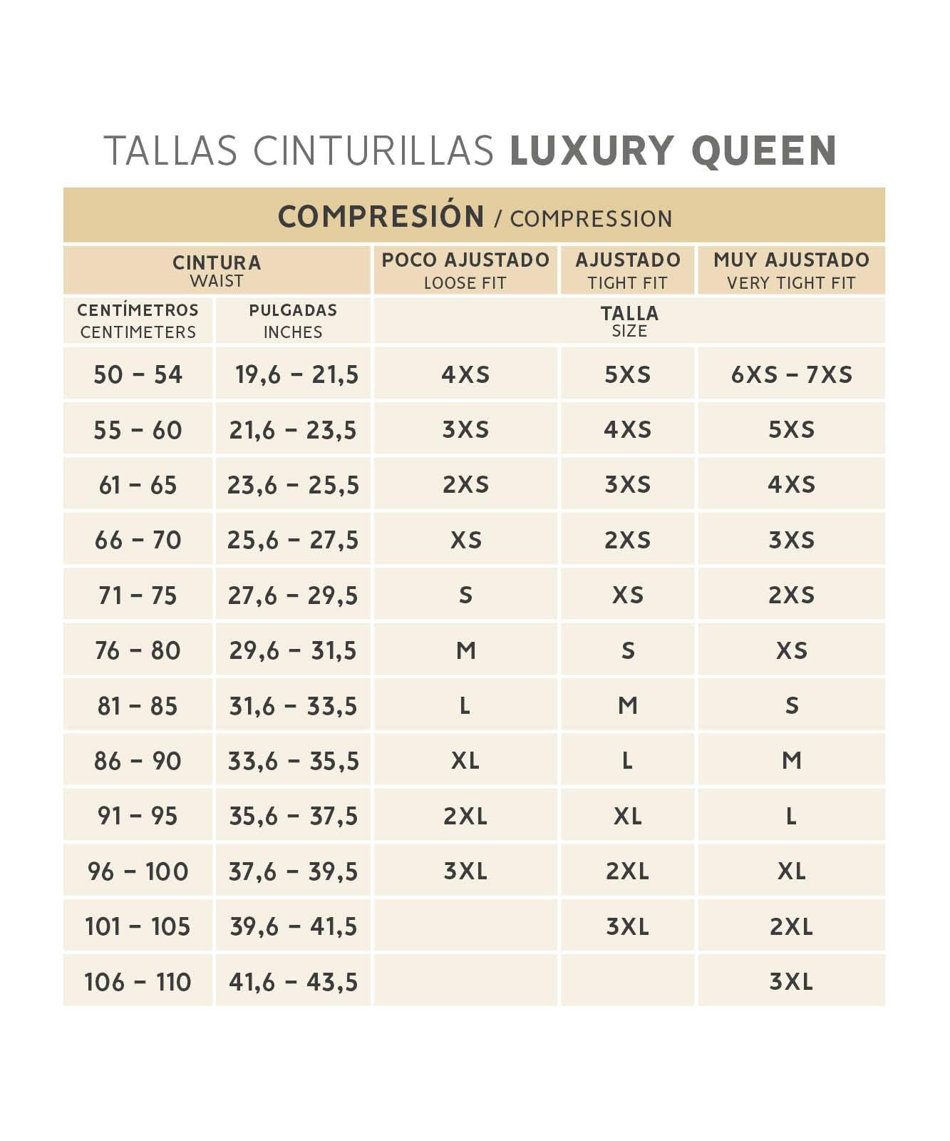 Cinturilla Corset - Luxury Queen ( Ref. Lux-061 )
