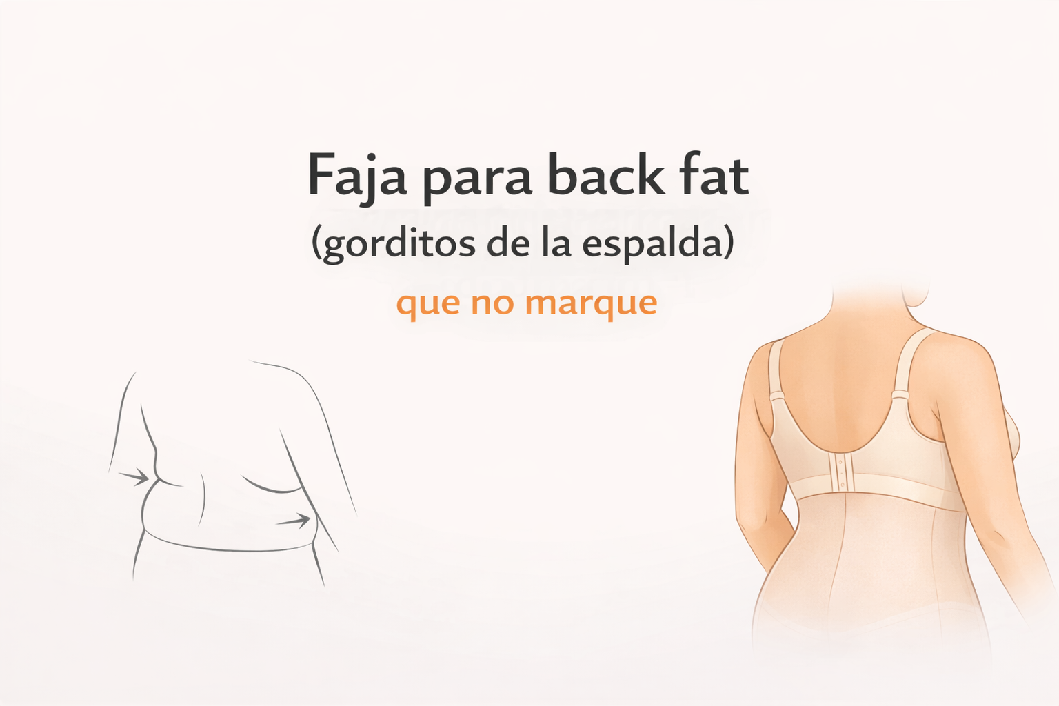 Faja para el “gordito” de la espalda