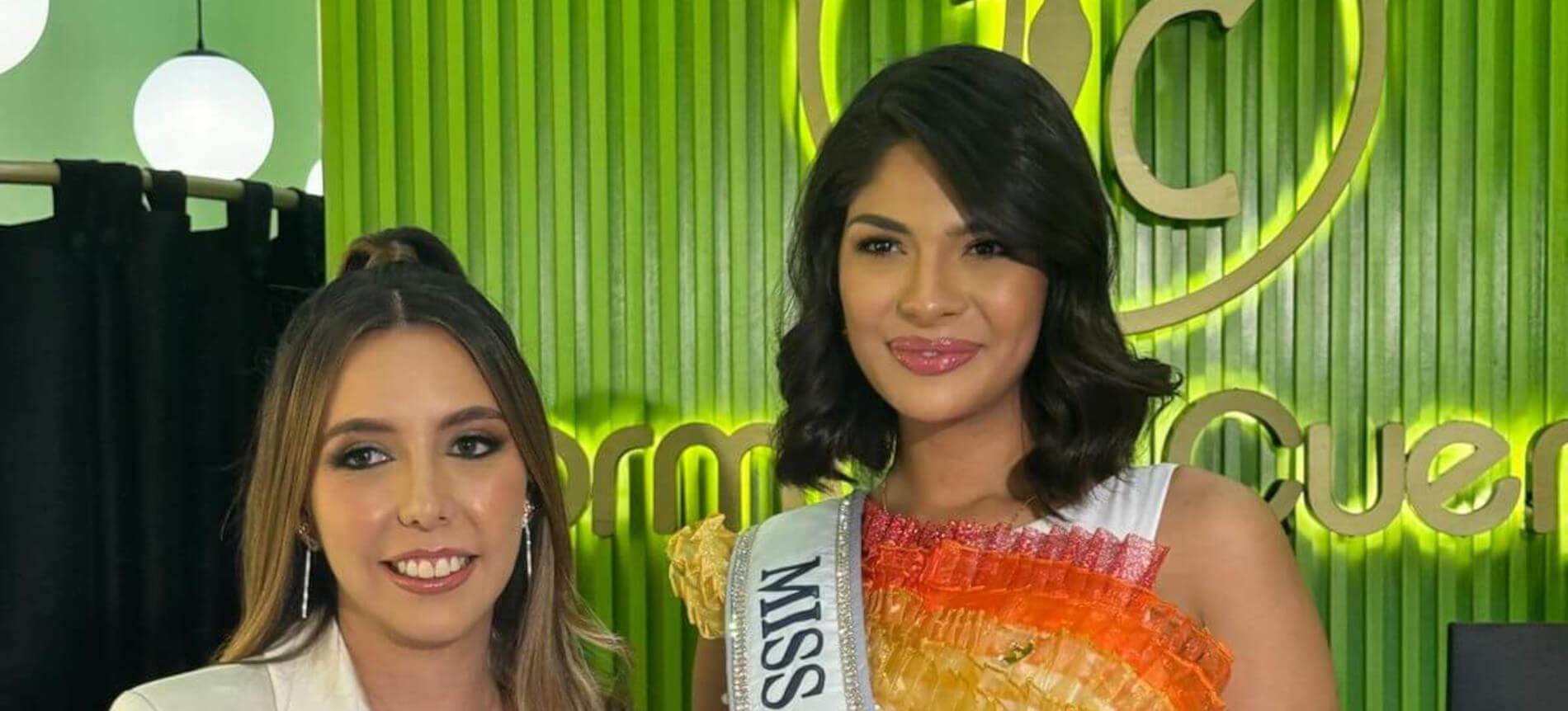 Sheynnis Palacios, Miss Universe 2023, visitó Forma tu Cuerpo en Barranquilla. 