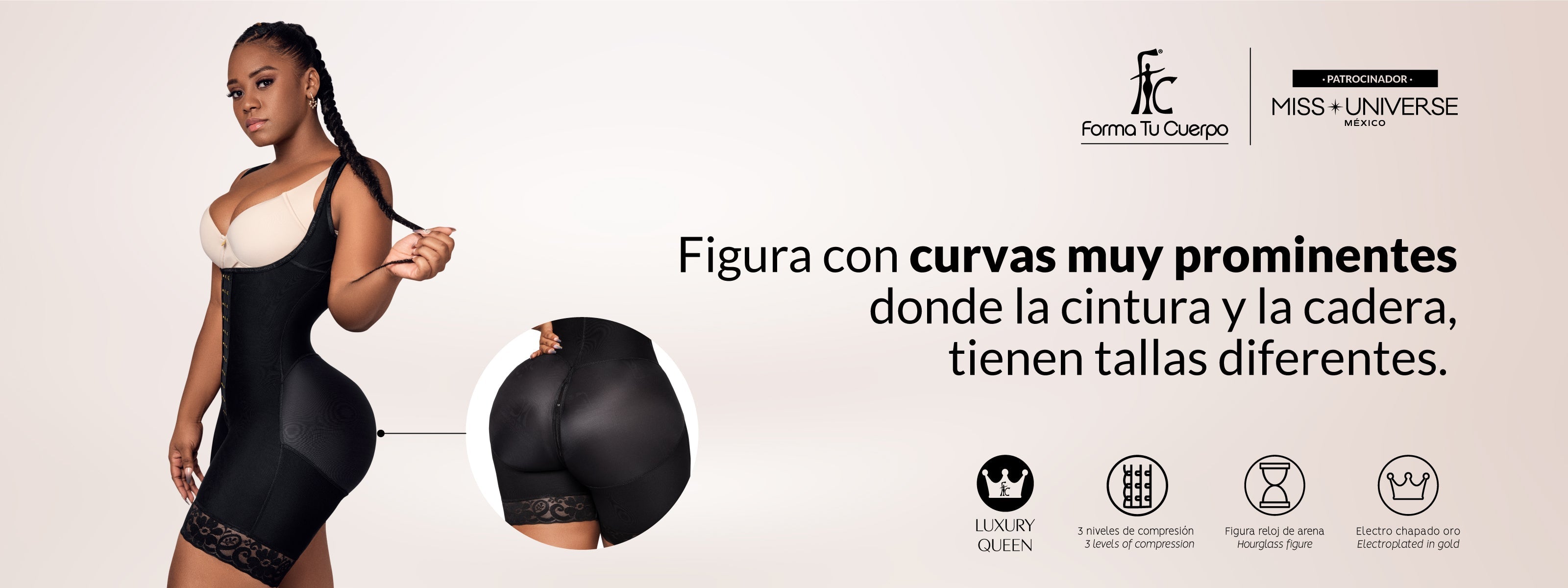 Reloj de arena - Luxury Queen