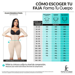 FAJAS REDUCTORAS HASTA LA RODILLA ( REF. C-013 )