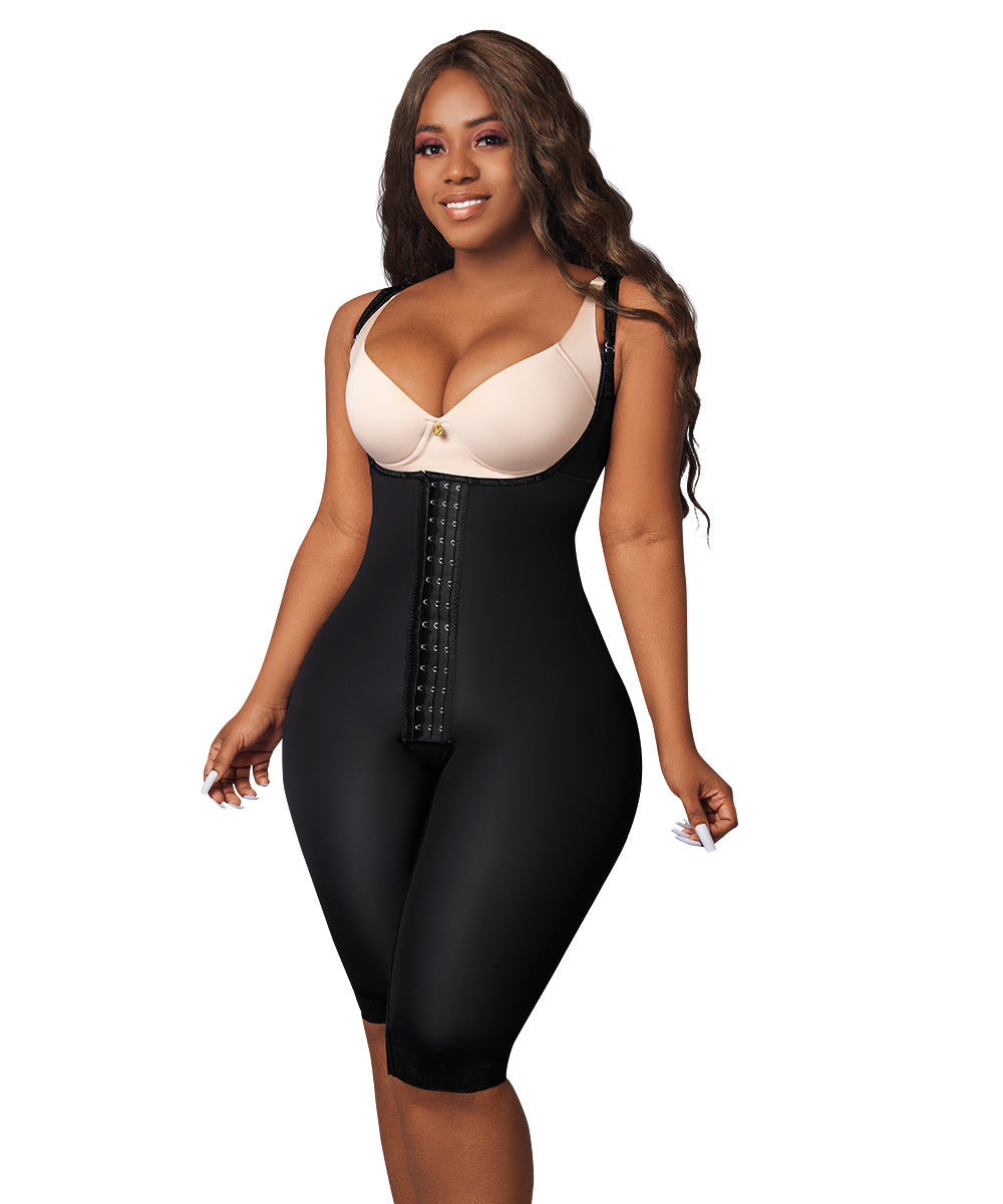 LIQUIDACIÓN- Faja Trusa Lycra Rodilla Broche Central [C-129]