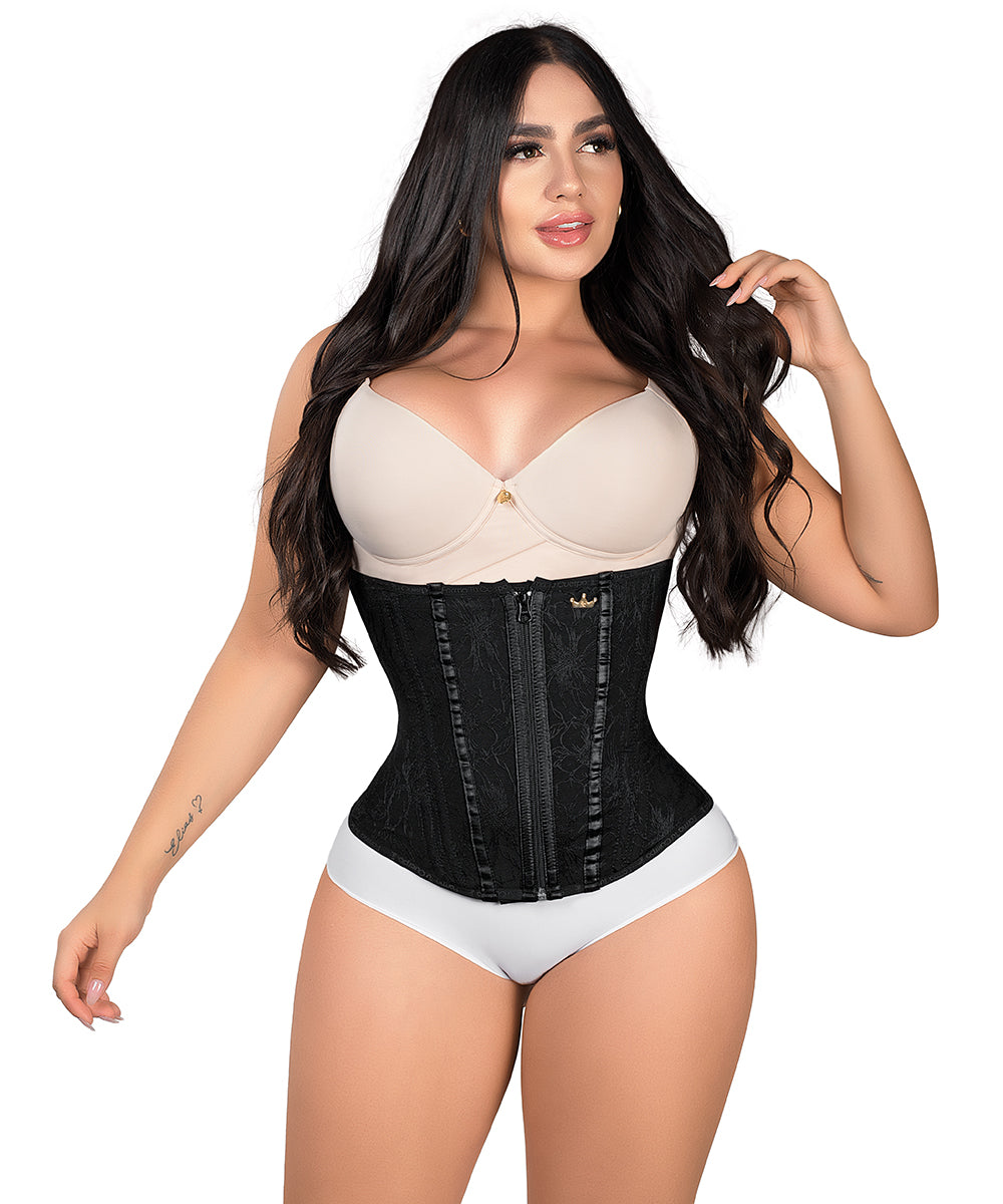 -PROMO- Lux-062 Corset cinturilla negro