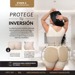 Faja Luxury Queen postquirúrgica para caderas anchas (LUXBBL-013)