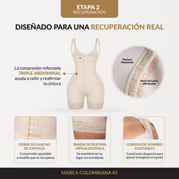 Faja Luxury Queen postquirúrgica para caderas anchas (LUXBBL-013)