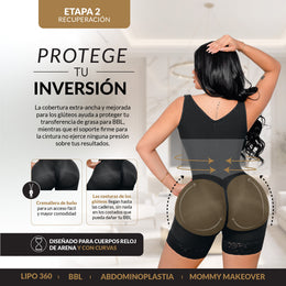 Faja postquirúrgica para caderas anchas: Curvas balanceadas y soporte  (LUXBBL-213)