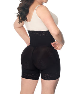 Faja short levanta cola negro ( Ref. O-071 )