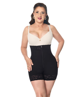 Faja short levanta cola negro ( Ref. O-071 )