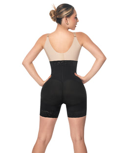 Faja short levanta cola negro ( Ref. O-071 )