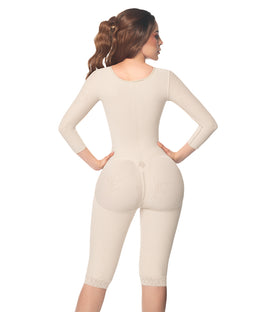 Faja postquirúrgica completa: reloj de arena - Moldeado total y compresión ( Ref. O-103 )
