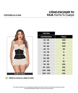 Cinturilla  Strapless ( Ref. O-064 )