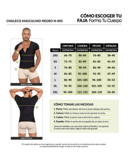 Faja Forma Tu Cuerpo tipo Chaleco ( Ref. H-002 / H-005 )