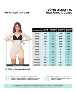 LIQUIDACIÓN - Faja postoperatoria : Compresión media versátil ( REF. C-003 )