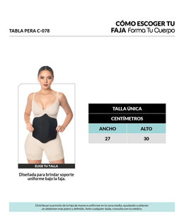 Tabla Abdominal ( Ref. C-078 )