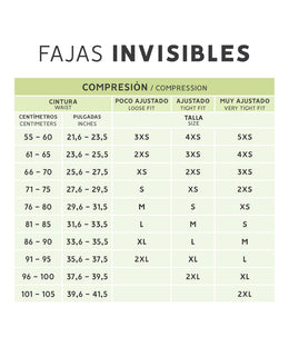 LIQUIDACIÓN- Faja Moldeadora Para Dama Media Pierna Strapless Invisible [C-043]