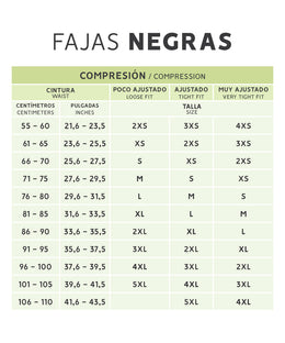 LIQUIDACIÓN- Faja Mediterranea Rodilla Tira Ancha Mangas Cremallera [O-027]