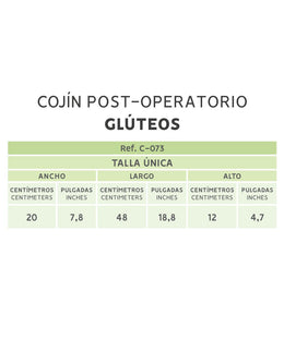 Cojín glúteos ( Ref. C-073 )