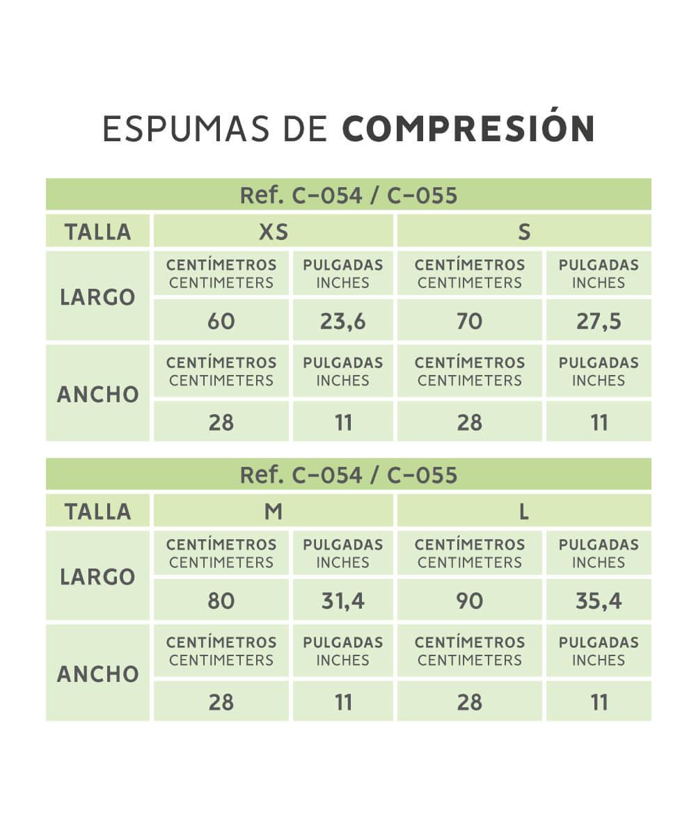 Espuma de compresión ( Ref. C-055 )