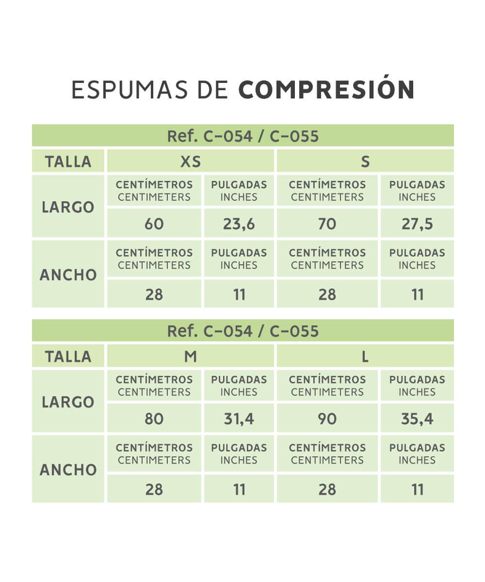 Espuma de compresión post quirúrgica ( Ref. C-055 )