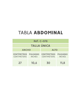 Tabla Abdominal ( Ref. C-078 )